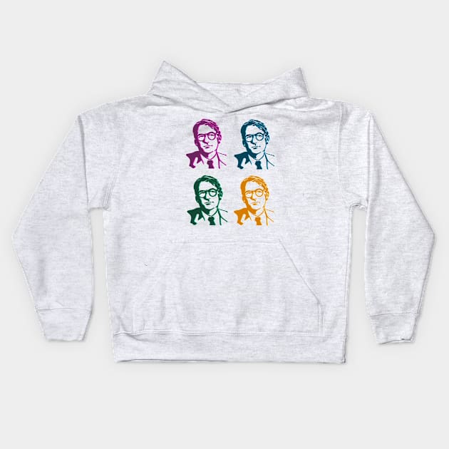 Atticus Finch X4 Kids Hoodie by Slightly Unhinged